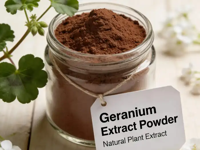 Is Geranium Extract Powder Effective for Skincare?